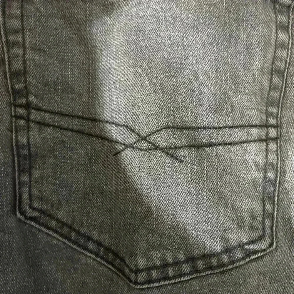 Levi’s Signature Black Label 38x30 Slim Straight Leg Gray Jeans